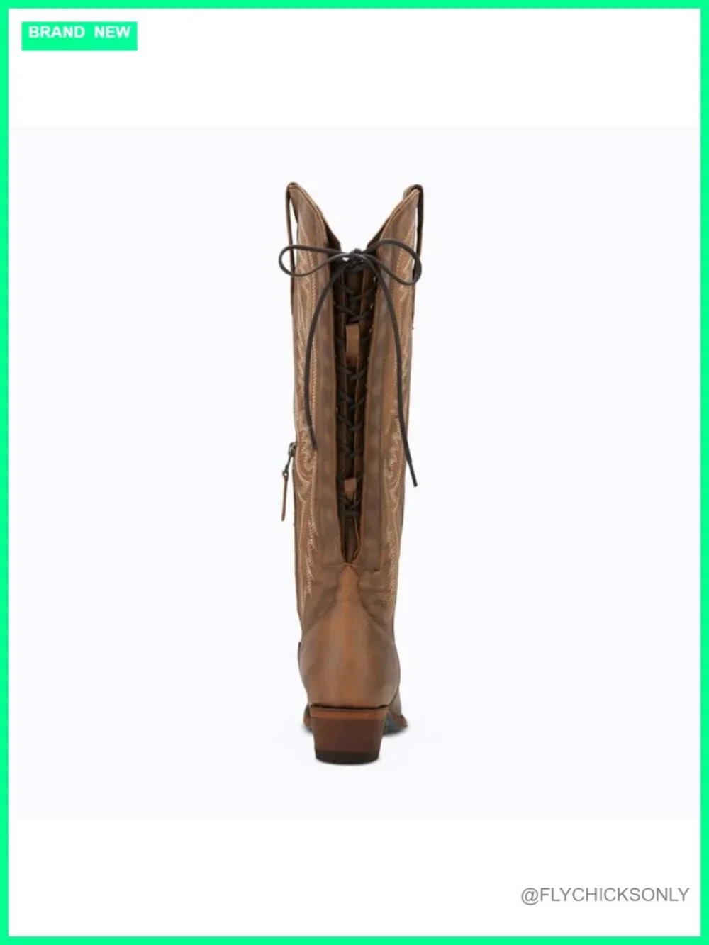 Over the Knee Cowboy Boots Women Adjustable Thigh High Cowgirl Block Low Heel